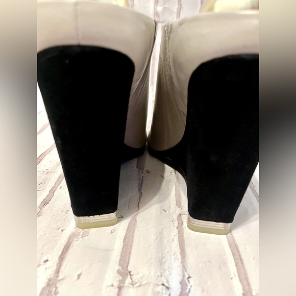 ALEXANDER WANG OPEN-TOE SUEDE-LEATHER
WEDGE BOOTIES - Picture 6 of 9